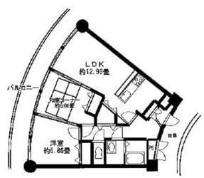 新田ビレッジパインビュー館の物件間取画像